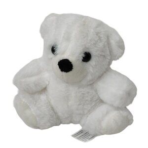 34 Project White Teddy Bear Stuffed Animal Plush Soft Toy 2000 6 inch